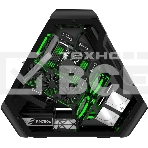 Компьютерный корпус JONSBO TR03-G Black без БП, боковая панель из закаленного стекла, mini-ITX, micro-ATX, ATX, черный, фото14