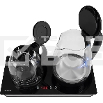 Чайник электрический Starwind SKG4044 1.8л. 1800Вт черный/серебристый корпус: стекло, фото3