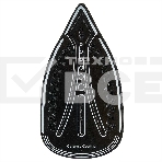 Утюг Delta DL-353 черный с фиолетовым, 2400 Вт, 28 г/мин, 135 г/мин, 350 мл, фото3