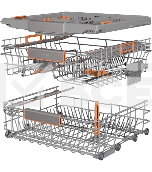 Встраиваемая посудомоечная машина Gorenje GV693A65AD, черный, 59.8 см, 16 компл., 38 дБ, класс A+++