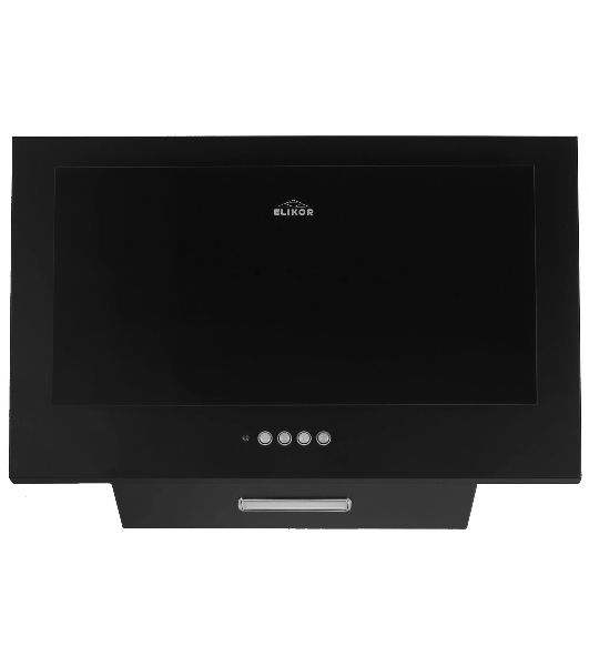 Вытяжка наклонная Elikor Коралл 60П-430-К3Д чёрный, 60 см, 430 м³/ч, 35 дБ