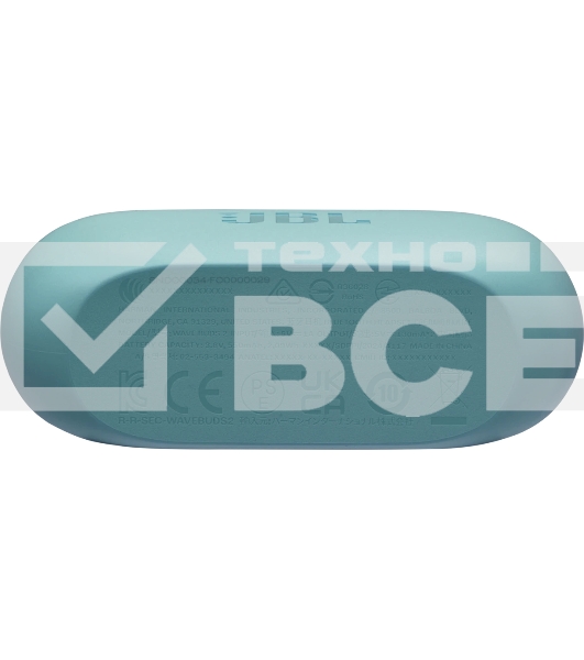 Наушники TWS JBL Wave Buds 2 синий, внутриканальные, Bluetooth, до 10 ч