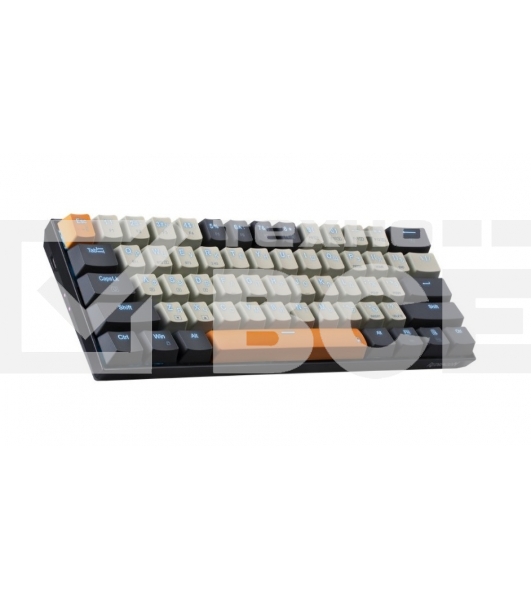 Клавиатура Redragon Caraxes Pro беспроводная, USB, Bluetooth/Радиоканал, черный
