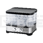 Сушилка для овощей и фруктов Galaxy Line GL 2639, черный с серебристым, с механическим управлением, 500 вт, фото 1