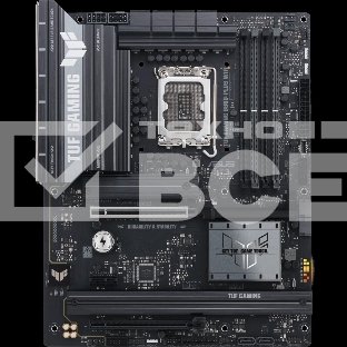 Материнская плата ASUS TUF GAMING B860-PLUS WIFI, LGA 1851, Intel B860, 4xDDR5, 4xSATA, 3xM.2, 1xPCIe 5.0 x16, 1xPCIe 4.0 x16, 1xDP, 1xHDMI, 1x 2.5Gb LAN, 1xUSB 20Gbps, 2xUSB 10Gbps, 3xUSB 5Gbps, 2xUSB 2.0, 5x3.5 мм, 7.1, ATX