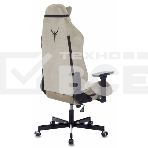 Кресло игровое Knight N1 Fabric бежевый Light-21, с подголов. крестовина металл, фото18