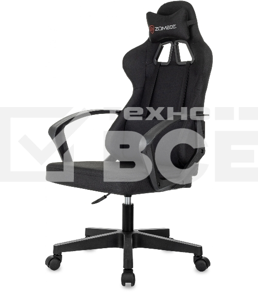 Кресло игровое Zombie 1 Neo Black черный, крестов. пластик