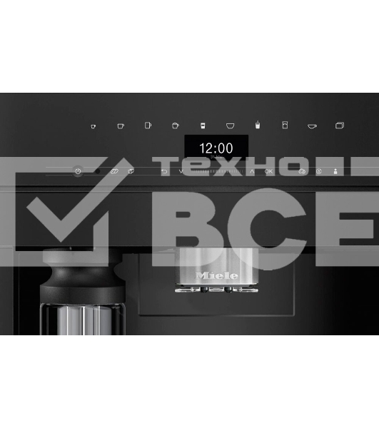 Кофемашина встраиваемая Miele CVA 7440 OBSW черный