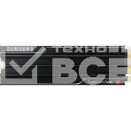 Накопитель SSD 2Tb Samsung 9100 PRO, M.2, PCI-E 5.0 x4, TLC 3D NAND R/W - 14700 (14800)/13400 (13300) Mb/s с радиатором, фото 1