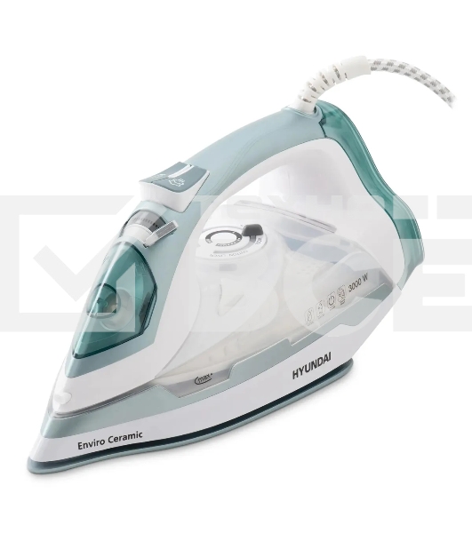Утюг Hyundai H-SI01223 белый/изумрудный