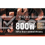 Блок питания Aerocool/Formula KCAS-800W, 800Вт, PLUS 80 PLUS Bronze, 120мм, черный, фото24
