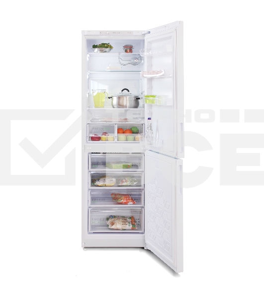 Холодильник Бирюса 6149 белый двухкамерный 245/135 л морозилка снизу, автоматическое оттаивание