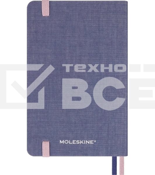 Блокнот Moleskine LIMITED EDITION SAKURA LESU08MM710 Pocket 90x140мм, обложка текстиль, 160 страниц, линейка, синий, 2025