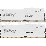 Оперативная память Kingston Fury Beast RGb, DDR5, 64Gb (2x32Gb), 6000MHz, CL36, DIMM, с радиаторами, RGb, белый, фото7