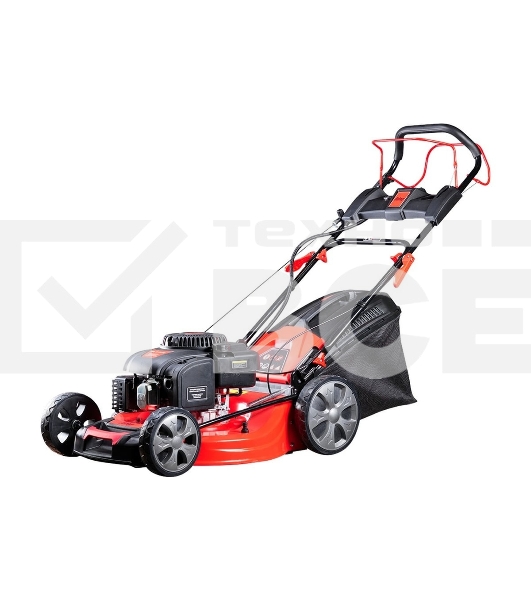 Газонокосилка бензиновая самоходная с электростартером FUBAG FPL 56 SM ES (4,3 л.с,4 тактный самоходна, ширина скаш 56 см, высота скаш мм 25-75, Мульчирование да, сборника, л 60) 46296