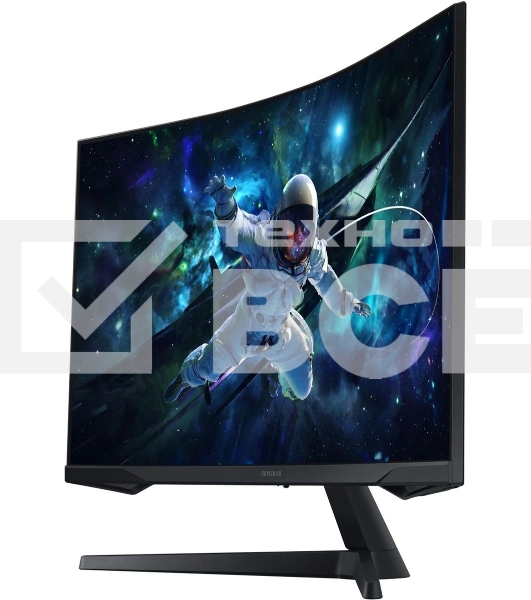 Монитор 32' Samsung S32CG550EI VA 2560x1440, 165 Гц, 1 мс, 16:9, 300 кд/м2, 1xHDMI, 1хDP, изогнутый, черный