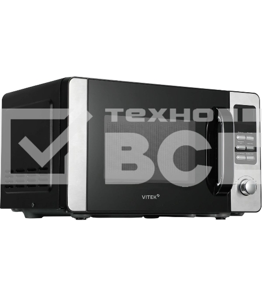 Микроволновая печь Vitek VT-MW0520 20 л, 700 Вт, черный/серебристый