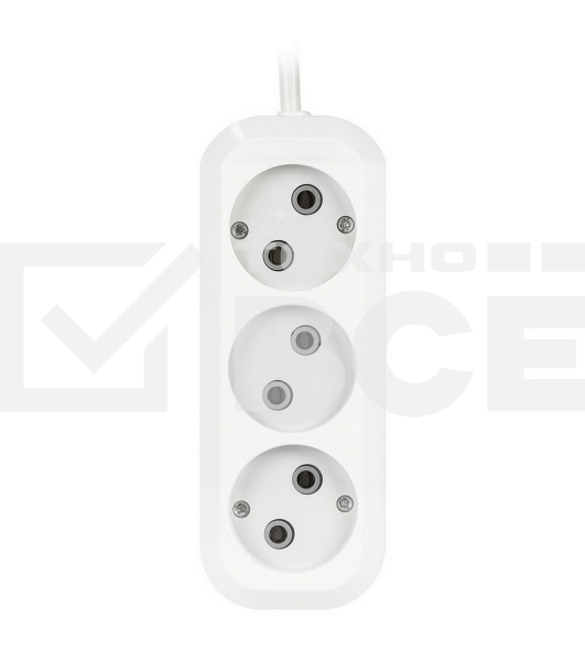 Удлинитель Smartbuy (SBE-10-3-10-N) 3 гнз х 10 м (10А/2.2 кВт, ПВС 2х1.0)