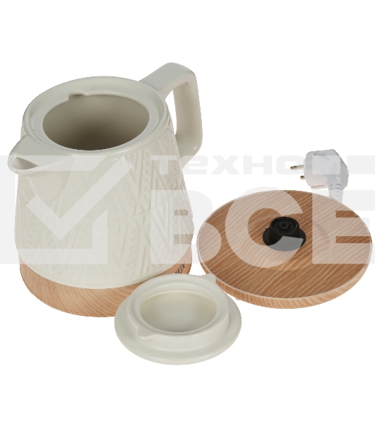 Чайник электрический DELTA LUX DE-1020 белый