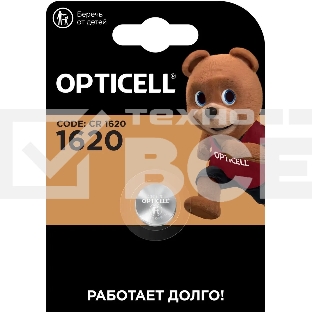 Батарея Opticell Specialty CR1620 блистер