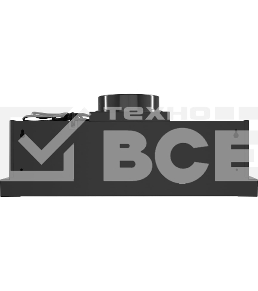 Вытяжка встраиваемая Maunfeld VS Fast 60 черный, 60 см, 850 куб. м/ч, 47 дБ