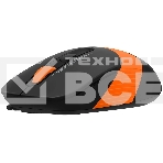 Мышь проводная A4Tech Fstyler FM10S черный/оранжевый, 1600 dpi, USB, кнопки - 4, фото3