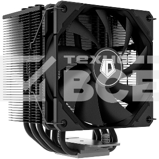 Кулер ID-COOLING SE-226-XT черный 120мм алюминий+медь 1800rpm 35db 4-pin 250W 154мм