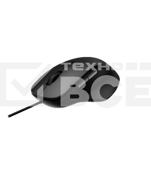 Мышь проводная Rapoo N500 черный, 3600 dpi, USB, кнопки - 6
