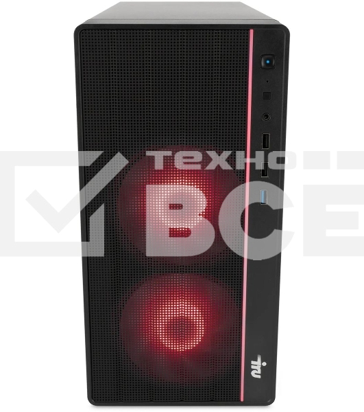 Компьютер IRU Game 510H6SEA MT i5 12400F (2.5) 16Gb SSD512Gb RTX3060 12Gb Free DOS GbitEth 500W, черный (2023160)
