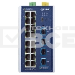 Коммутатор Planet IGS-4215-16T4X Industrial L2/L4 16-Port 10/100/1000T + 4-Port 10G SFP+ Managed Ethernet Switch, фото3