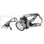 Фонарь налобный светодиодный Трофи TG9 ударопрочный, 9 LED, 2 режима, аккумуляторный, чёрный, фото4