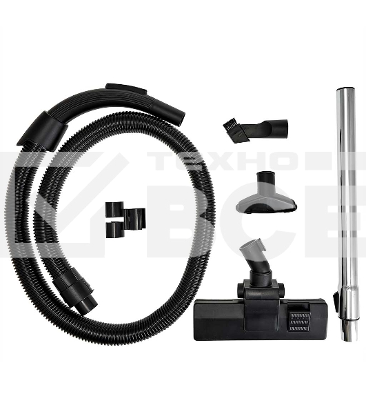 Пылесос Delta LUX DE-3501 СУПЕР-ЦИКЛОН, черный с терракот