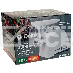 Мясорубка электрическая DELTA DL-6104M белый с серым, фото8