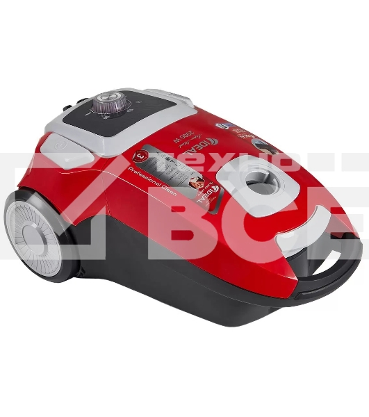 Пылесос IDEAL VC-2000 красный, 450/2000 Вт, уборка сухая, пылесборник мешок 2.3 л