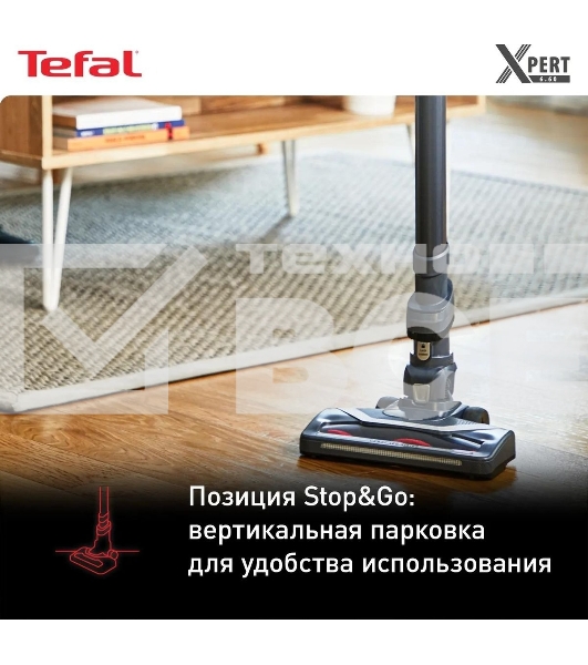Пылесос Tefal TY6838WO, серый/фиолетовый