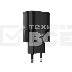Сетевое зарядное устройство MORE CHOICE NC81 СЗУ 1USB+1Type-C 3.0A PD 20W+ QC3.0, черный, фото5