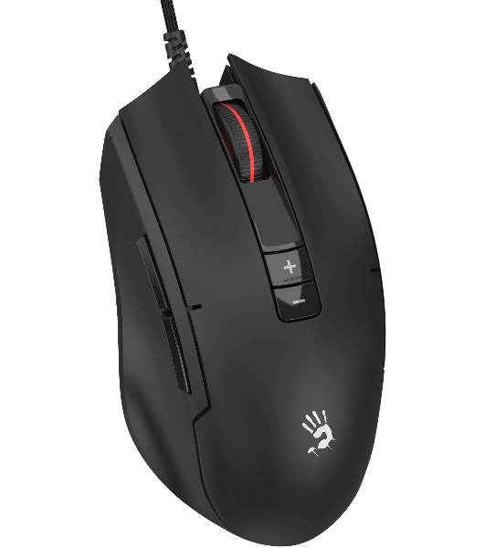 Мышь проводная A4Tech Bloody ES8 черный, 6000 dpi, USB, кнопки - 7