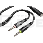 Гарнитура проводная игровая Defender Abyss черный, провод 2 м, фото3