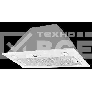 Вытяжка встраиваемая Kuppersberg Inlinea 70 WX белый/нержавеющая сталь, 70 см, 1300 куб. м/ч, 41 дБ