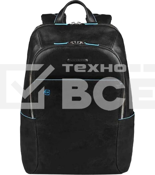 Рюкзак для ноутбука Piquadro Blue Square CA3214B2/N черный натур.кожа