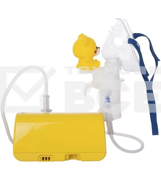 Ингалятор OMRON NE-C24 Kids компрессорный, детский, желтый