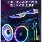 Компьютерный корпус Aerocool/Formula Gladiator Duo-G-BK-v1 черный без БП ATX 3x120мм 2xUSB3.0 audio bott PSU, фото4