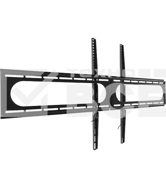 Кронштейн для телевизора Hama 00220843 черный 37'-120' макс.100кг настенный фиксированный