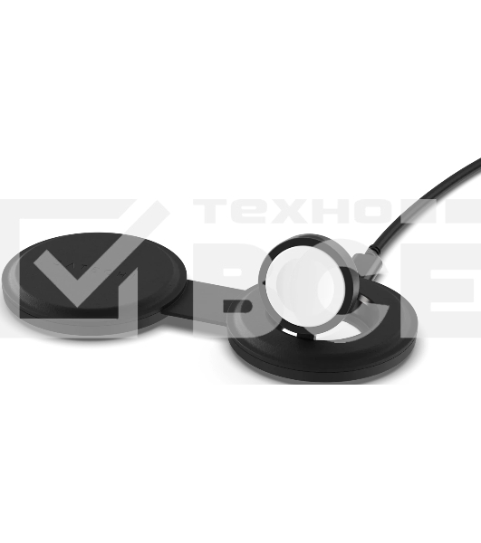 Переносное зарядное устройство Satechi Qi2 OntheGo 2-in-1 Wireless Charger, черный