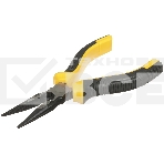 Удлиненные плоскогубцы Deli DL0101 160 мм, двухкомпонентная прорезиненная рукоять, фото5