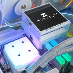 Водяное охлаждение для процессора Thermalright Hyper Vision 360 (360mm, LED, White, ARGB/Fans: 3x120mm, 69CFM, 27dBA, 2150RPM/Pump height 68mm, 6400RPM, Rad thickness 27mm/S: 1700, 1200, 1851, 115X, 2011, 2066, AM5, AM4), фото6