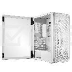 Компьютерный корпус Ginzzu GL 185 белый боковая дверца закаленное стекло на петлях на магнитах, фото10