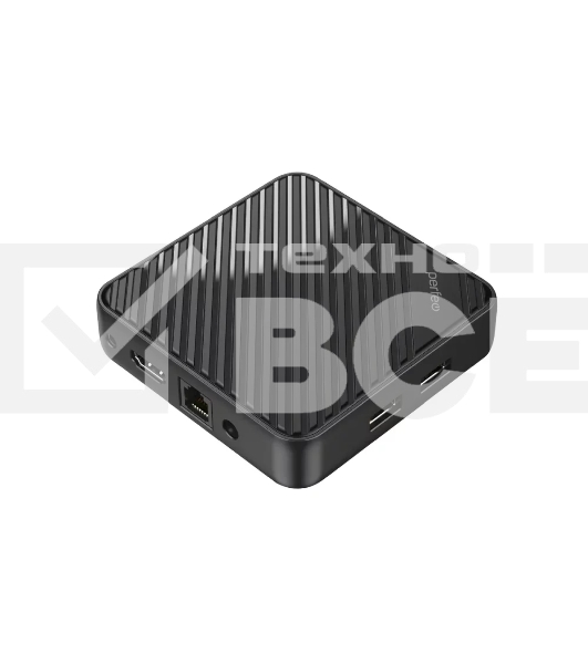 Приставка Perfeo SMART TV BOX 'LOGIC 2/16',Allwinner H313,Android 10, 2Gb/16Gb,Пульт Bluetooth