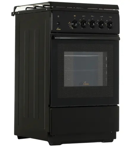 Плита Газовая Кинг (FLAMA) FG 2411 B, Цвет коричневый