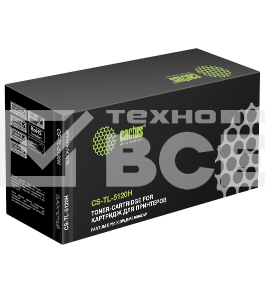 Картридж лазерный Cactus CS-TL-5120 TL-5120 черный (3000стр.) для Pantum BP5100DW,BM5100ADW